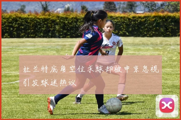 杜兰特底角空位求球却被申京忽视引发球迷热议