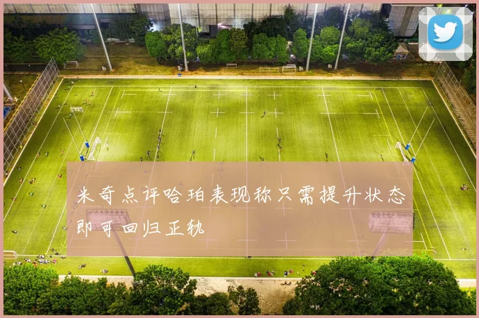 米奇点评哈珀表现称只需提升状态即可回归正轨